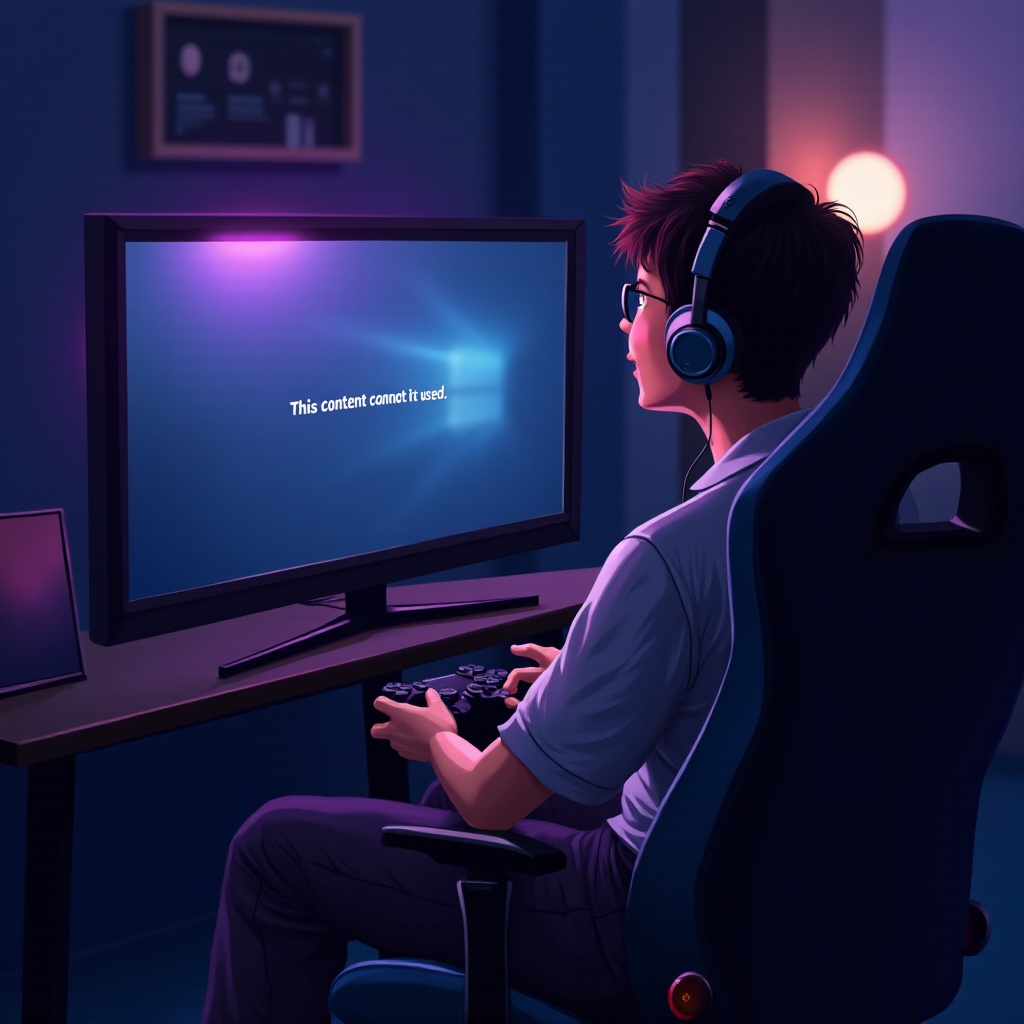 Warum zeigt meine PS5 'Dieser Inhalt kann nicht verwendet werden' bei bestimmten Spielen